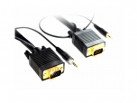 SVGA Cable HD15M-M With Audio 