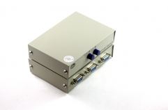  2 Way DB9 RS232 Push-Button Data Switch 