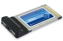  2 Port USB 2.0 Cardbus Adaptor 