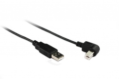  2M USB 2.0 AM To Right Angle BM Cable 