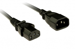  1M IEC C13 To C14 Power Cable 