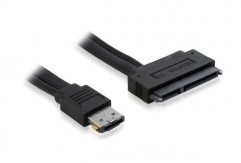  eSATAp ( Power-over-eSATA) to SATA 22pin 12V 