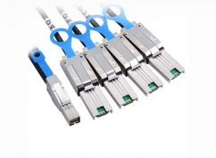  1M SFF-8644 to 4 x SFF-8088 Cable 