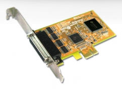  PCI Express 4 Port Serial Card 