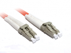  2M LC-LC OM2 50/125 Multimode Duplex Fibre Optic Cable 