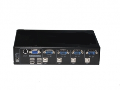  Rextron 4 Port USB KVM Switch 