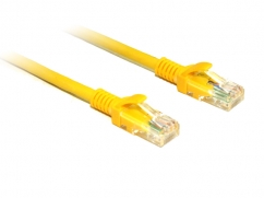  1M Yellow Cat5E Cable 