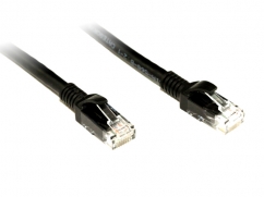  0.25M Black Cat6 Cable 