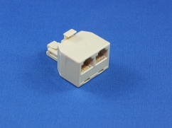  RJ12 Modular Double Adaptor 