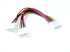  15CM Molex Power Splitter Cable 