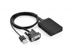  VGA to HDMI Converter Cable With Audio 