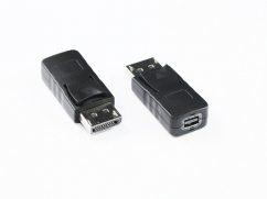  Displayport Male to Mini DP F Adaptor 