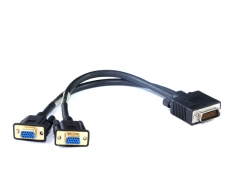  30CM LFH60/DMS60 TO Dual VGA Cable 