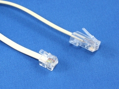  2M RJ45/RJ12 Telephone Cable 