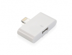  Lightning 8pin Male to Micro USB 5pin Female Adapter 