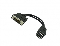  20CM LFH59/DMS59M to 2 x DP F Cable 