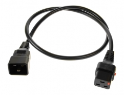  2M IEC C20-C19 Power Cable with IEC Lock 