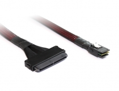  1M M-SAS To SAS X4 Cable 