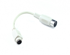  15CM PS/2 To AT K/B Adaptor 5M/6F 