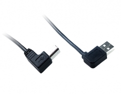  2M USB 2.0 R/A AM To R/A BM Cable 