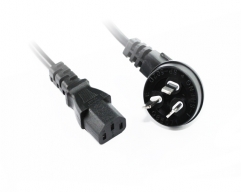  5M Right Angle Plug To C13 Power Cable 