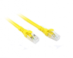  0.3M Yellow CAT 6A 10Gb SSTP/SFTP Cable 