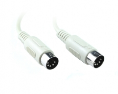  2M AT Keyboard Din5 M-M Cable 