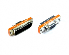  DB25M to DB9F Gender Changer 