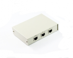  2 Port RJ45 Network Push Button Switch 