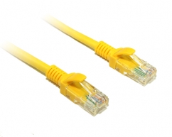 0.25M Yellow Cat5E Cable 