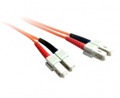  50M SC-SC OM1 Multimode Duplex Fibre Optic Cable 