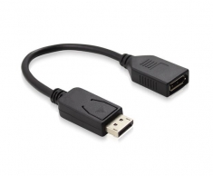  20CM Display Port M-F Cable/Port Saver 