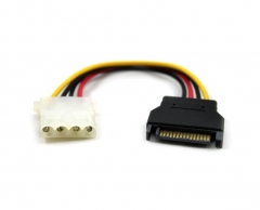  SATA M To Molex F Power Cable 
