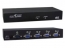  Rextron 4 Port VGA & Audio Splitter 