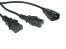  2.1M IEC C14 To 2 x IEC C13 Cable 