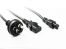  2M Wall to C13 and C5 Power Y Cable 