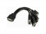 20CM LFH60/DMS60M to QUAD VGA Cable 