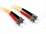  1M ST-ST OS1 Singlemode Duplex Fibre Optic Cable 