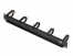  1RU Cable Management Rail With 5 Rings 