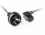  2M Wall to Right Angle IEC C13 Power Cable 
