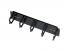  2RU Cable Management Rail With 5 Rings 