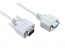  2M DB9M-DB9F Serial Extension Cable With Nuts 