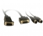  MIDI Cable DB15M/F, Din5 M/M 