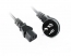  2M Right Angle Plug To C13 Power Cable 