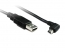  2M USB 2.0 AM to R/A Mini BM Cable 