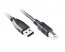  5M USB 2.0 AM-BM Cable Black 