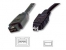  2M Firewire 1394B 9Pin/4Pin Cable 