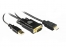  1M HDMI to VGA Round Cable 